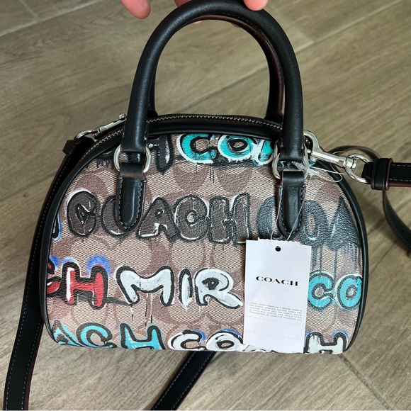 Coach X Mint + Serf Sydney Satchel In Signature Canvas - Picture 4 of 9